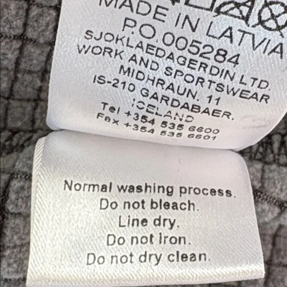 66 North Iceland Grettir Zipped Front Womens Jacket in Grey Quick Dry Size L - Picture 12 of 12